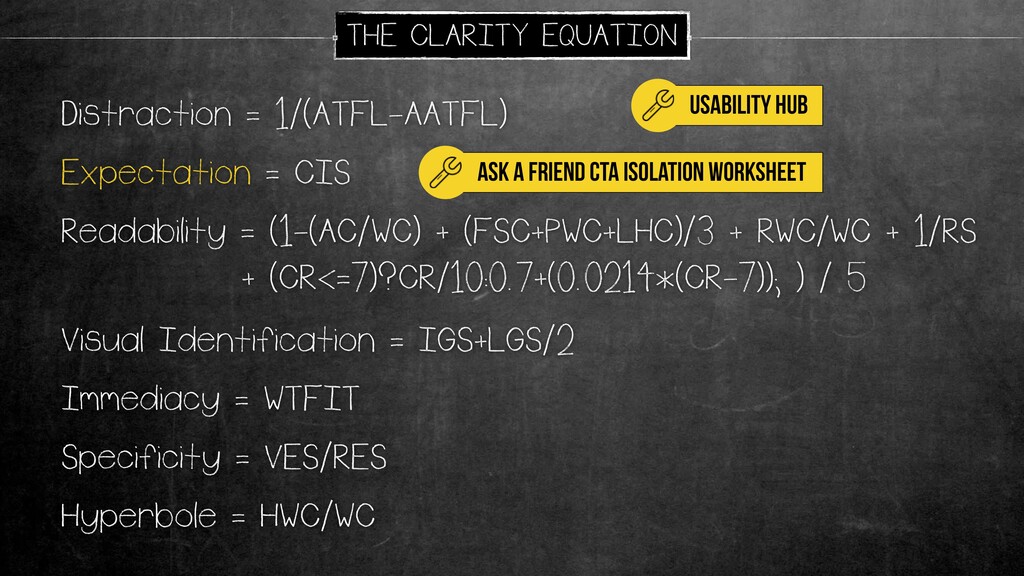 The Conversion Equation - slide 31