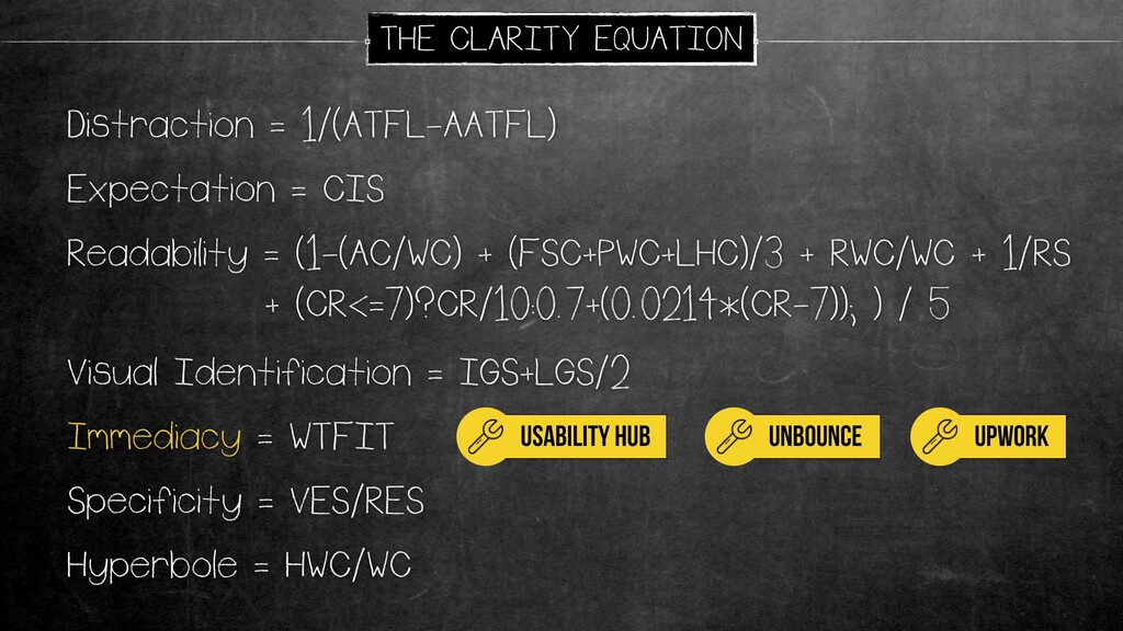 The Conversion Equation - slide 34