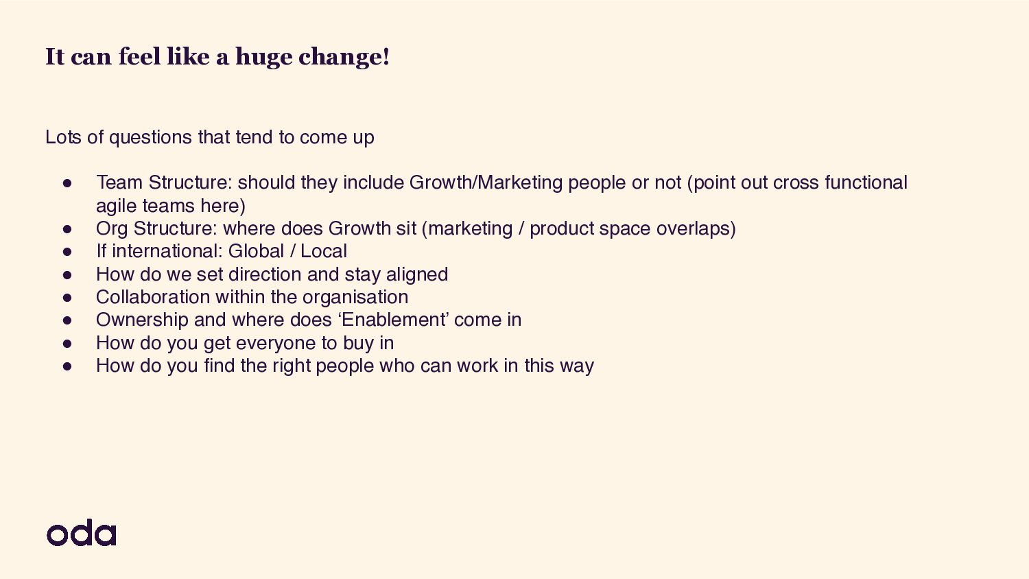 Growing Growth: Building Growth Teams In A Product Engineering Organisation - slide 16