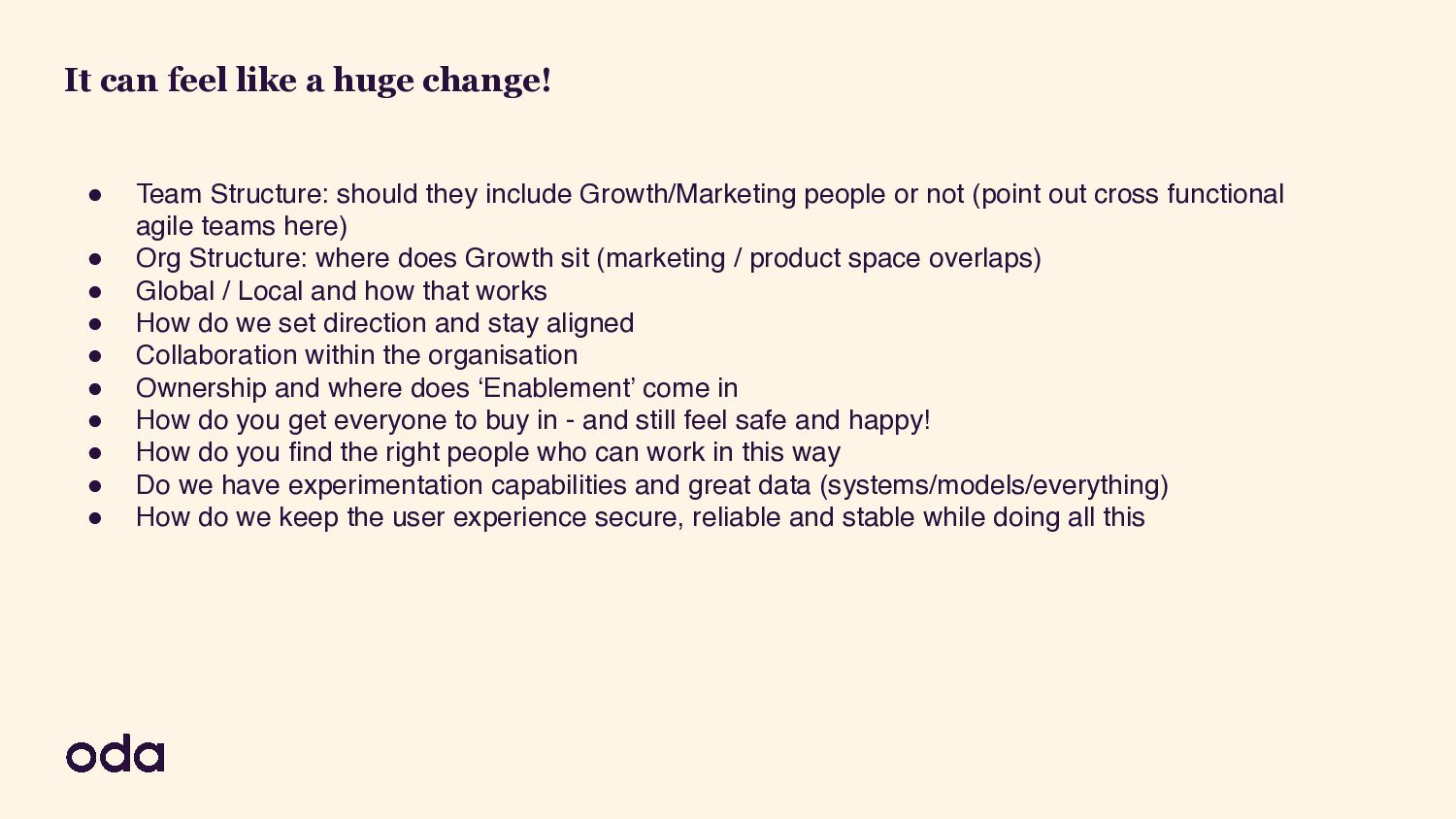 Growing Growth: Building Growth Teams In A Product Engineering Organisation - slide 46