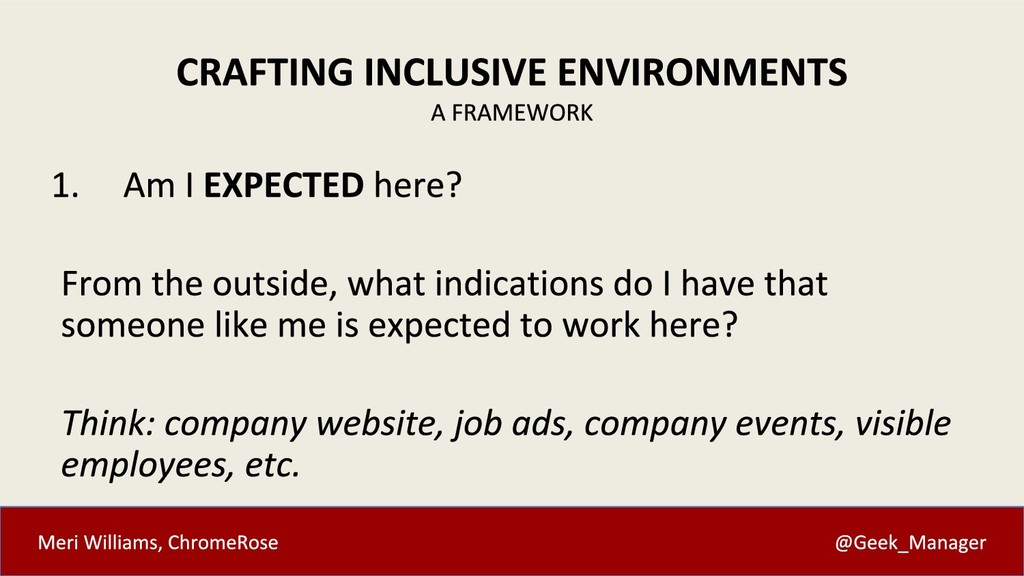 Beat Your Competition With This One Weird Trick: Inclusion - slide 31