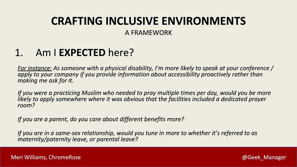 Beat Your Competition With This One Weird Trick: Inclusion - slide 33