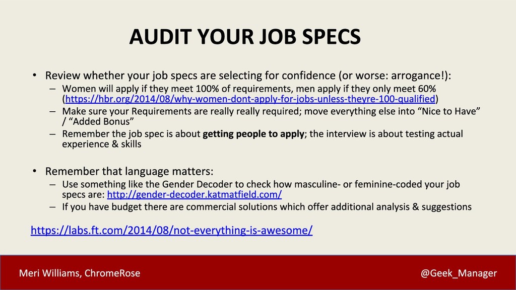 Beat Your Competition With This One Weird Trick: Inclusion - slide 36