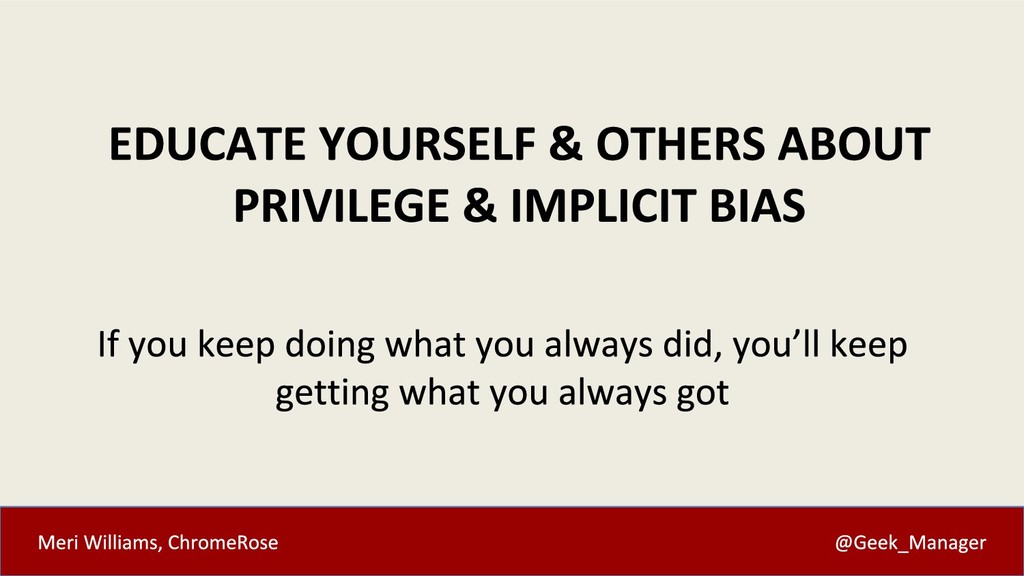 Beat Your Competition With This One Weird Trick: Inclusion - slide 39
