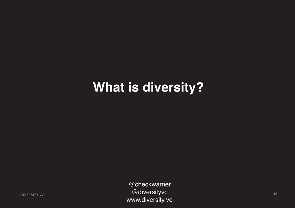 Building With Diversity - slide 15
