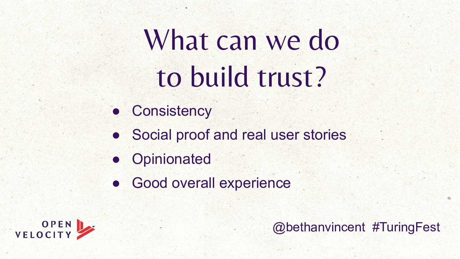 Beyond Clicks and Keywords: Dispelling Dystopian Futures: Bethan Vincent - slide 19