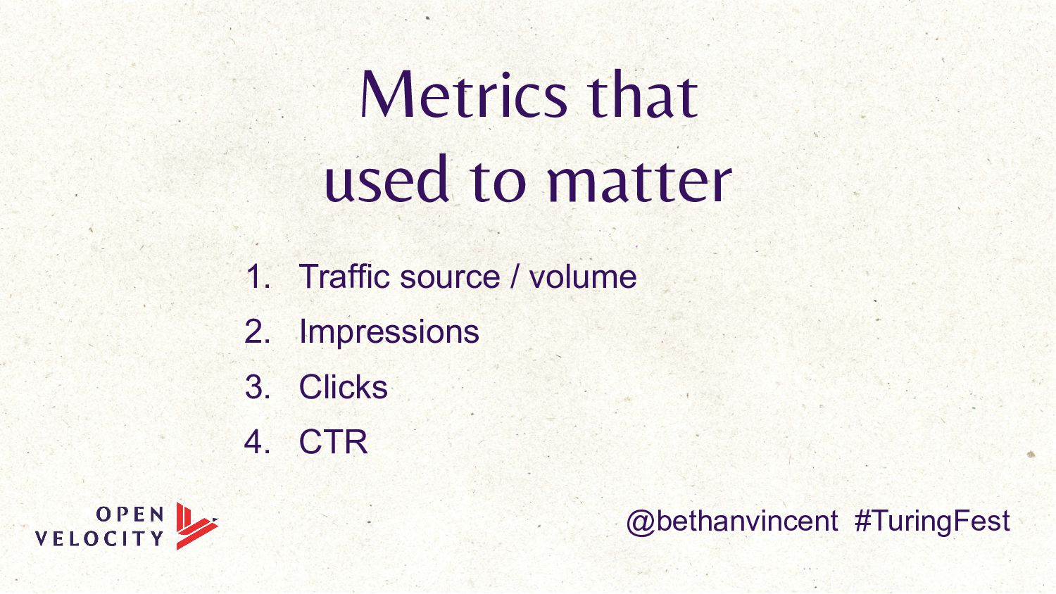 Beyond Clicks and Keywords: Dispelling Dystopian Futures: Bethan Vincent - slide 20