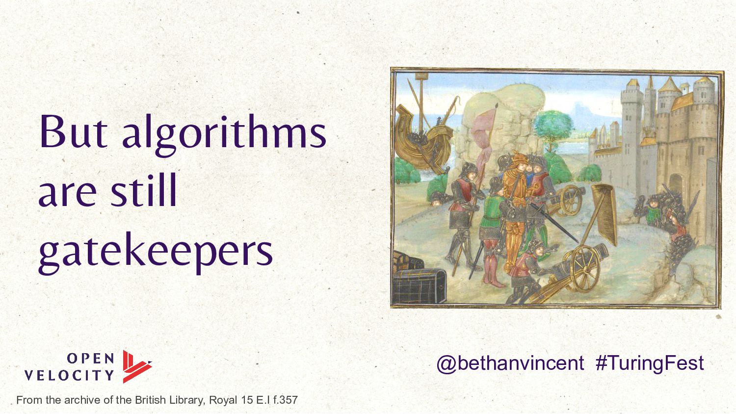Beyond Clicks and Keywords: Dispelling Dystopian Futures: Bethan Vincent - slide 23