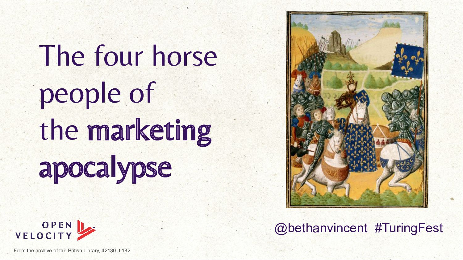 Beyond Clicks and Keywords: Dispelling Dystopian Futures: Bethan Vincent - slide 4
