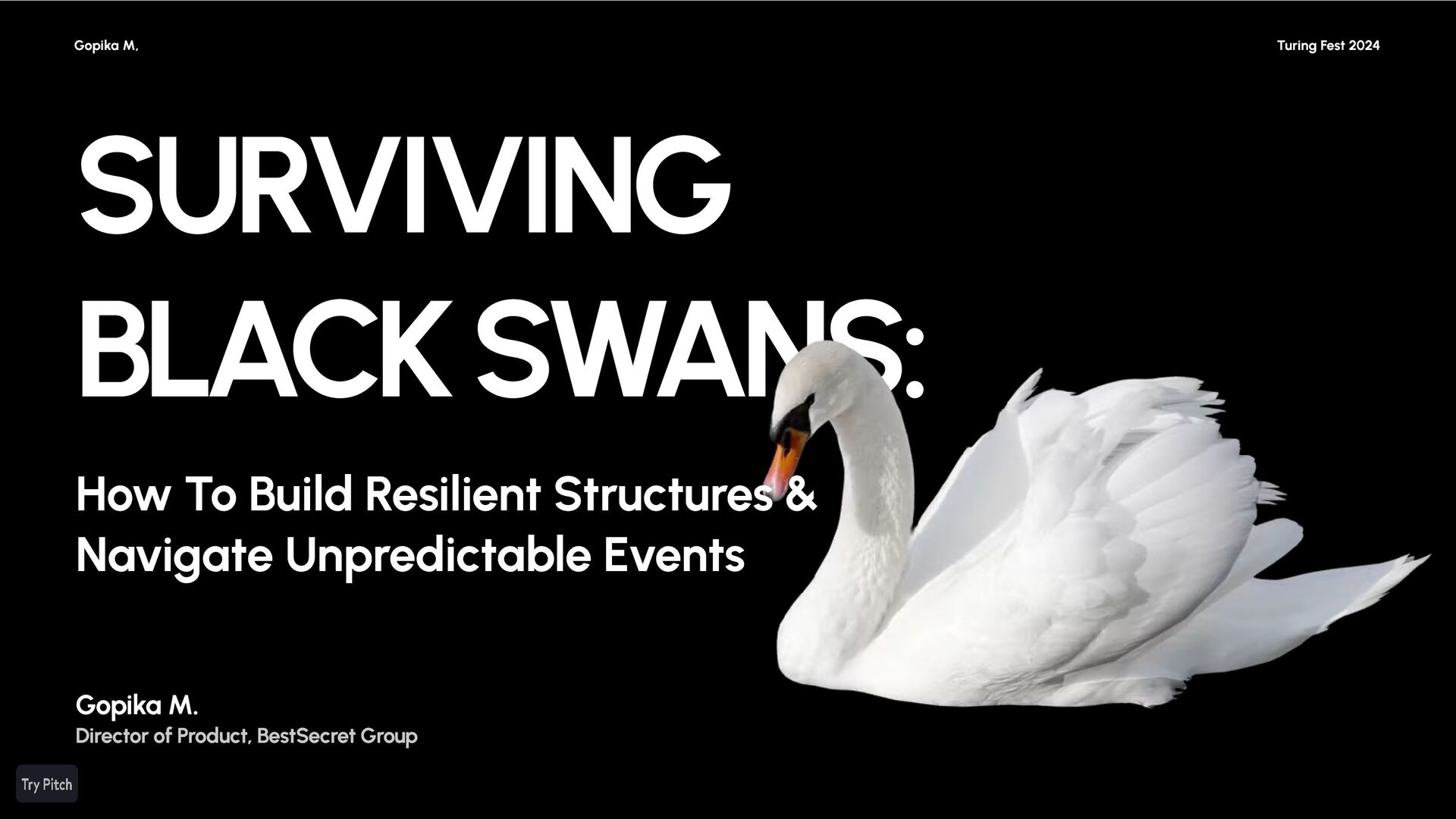 Surviving Black Swans: How To Build Resilient Structures & Navigate Unpredictable Events - slide 1