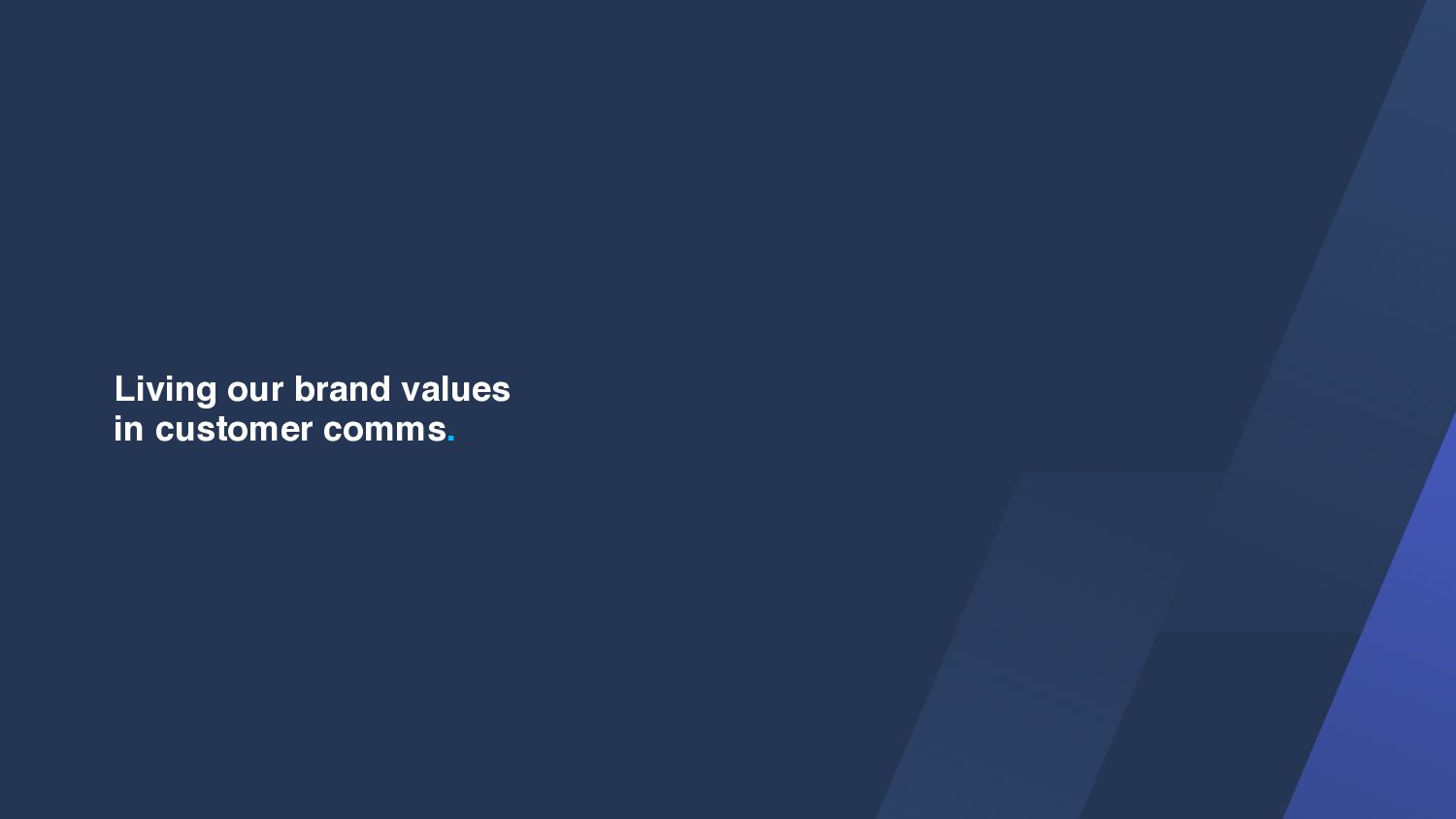 Tessa Pettman - Becoming Wise: how we built the TransferWise brand and why we became Wise - slide 42