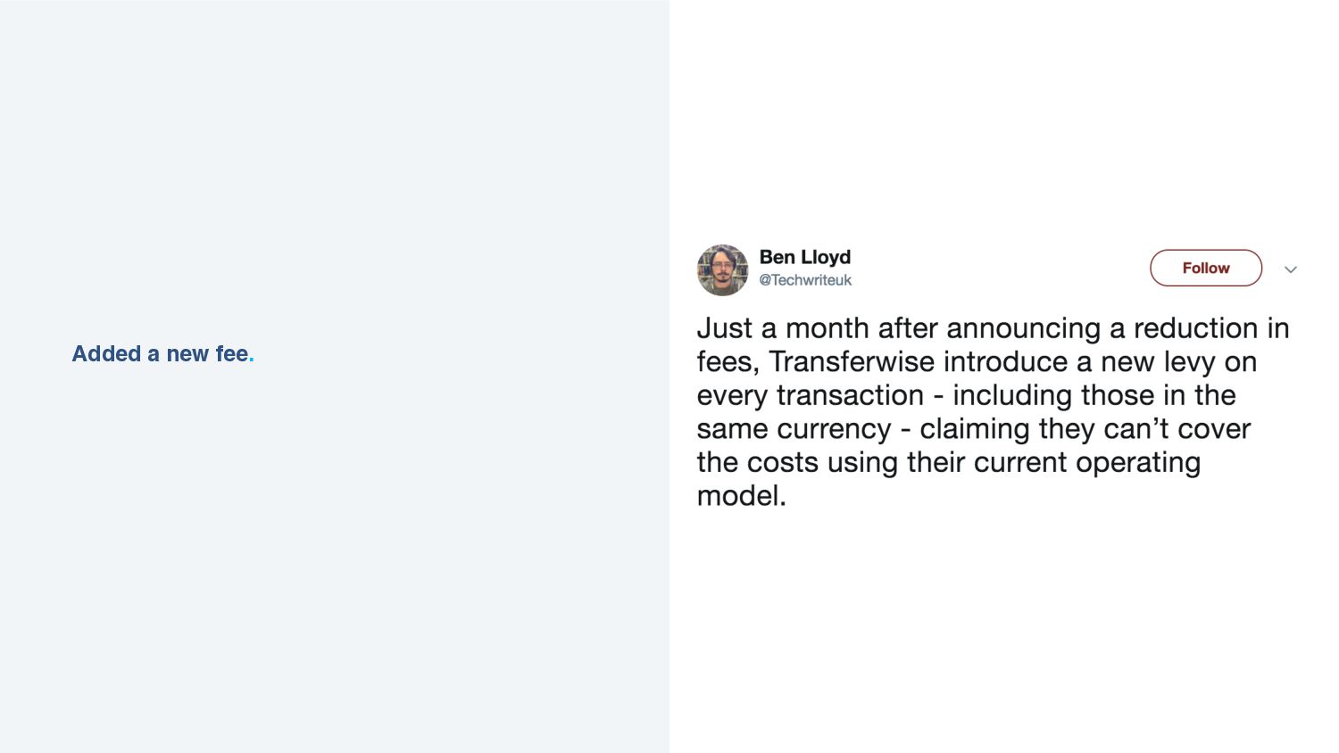 Tessa Pettman - Becoming Wise: how we built the TransferWise brand and why we became Wise - slide 43