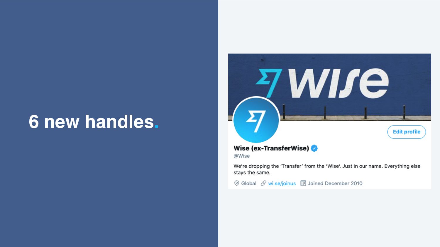 Tessa Pettman - Becoming Wise: how we built the TransferWise brand and why we became Wise - slide 68