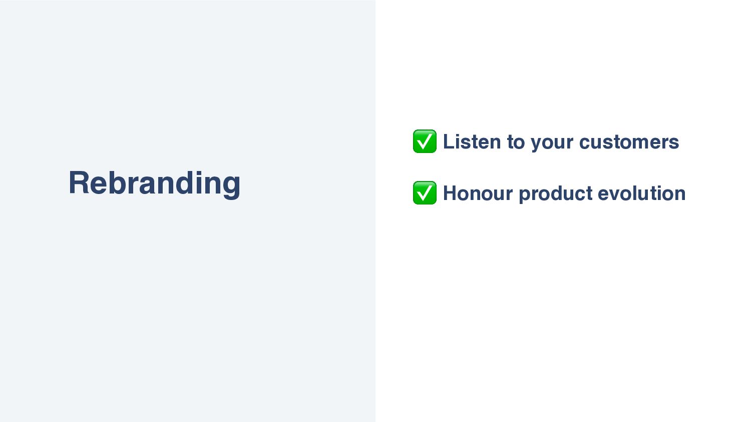 Tessa Pettman - Becoming Wise: how we built the TransferWise brand and why we became Wise - slide 86