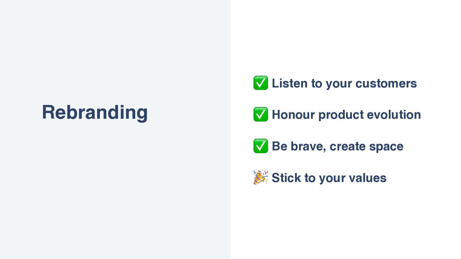 Tessa Pettman - Becoming Wise: how we built the TransferWise brand and why we became Wise - slide 88