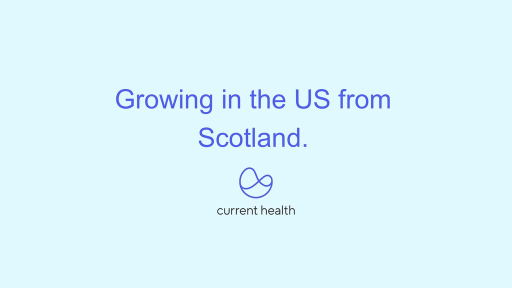 Growing in The US From Scotland - slide 1