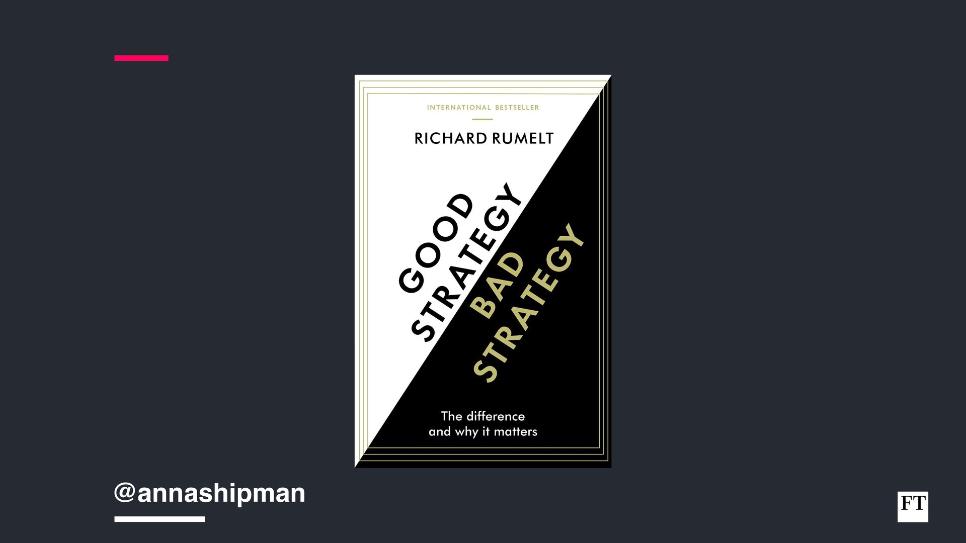 Analysing, Deciding, Doing: How To Develop And Execute an Effective Strategy - slide 10
