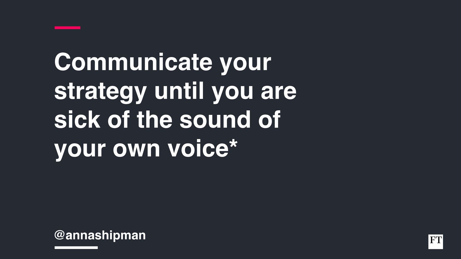 Analysing, Deciding, Doing: How To Develop And Execute an Effective Strategy - slide 67