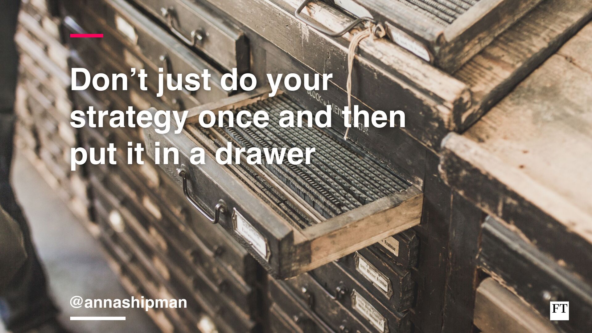 Analysing, Deciding, Doing: How To Develop And Execute an Effective Strategy - slide 76