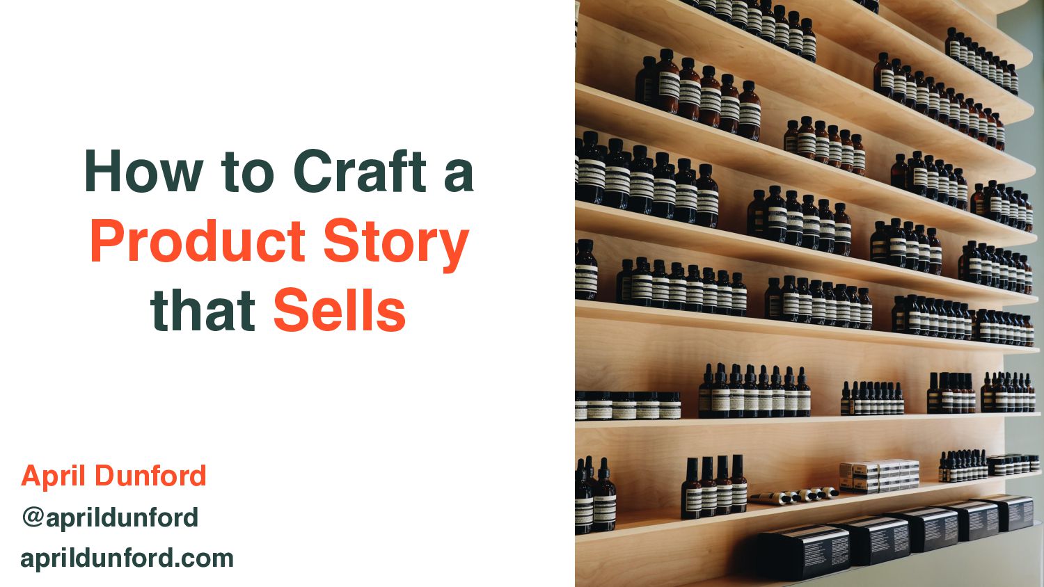 How To Craft a Story That Sells - slide 1