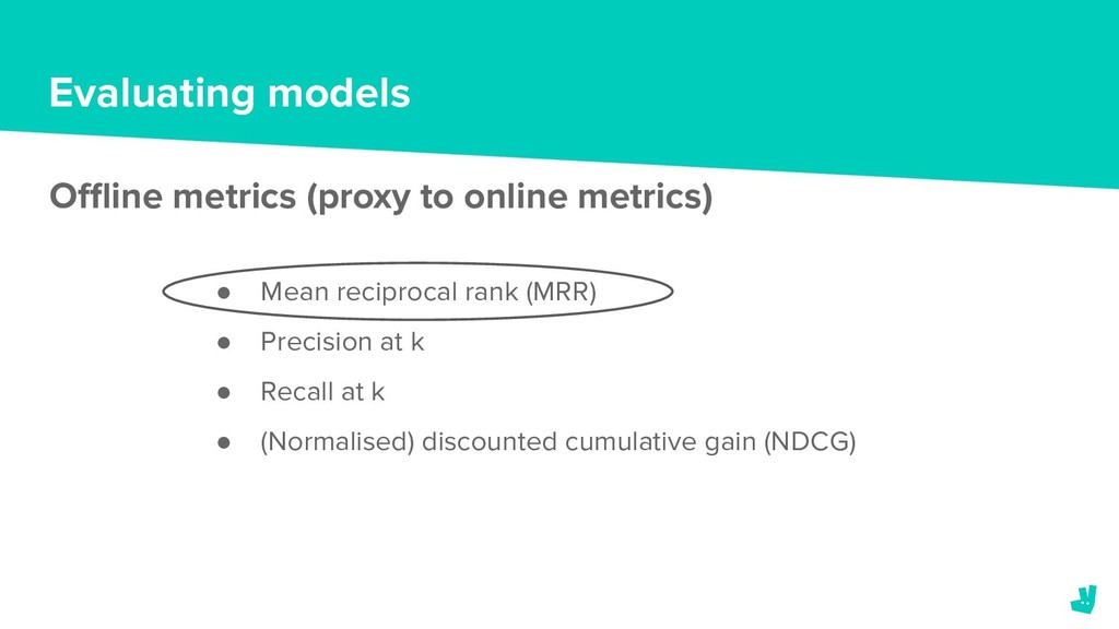 You Got Served: How Deliveroo Improved the Ranking of Restaurants - slide 14