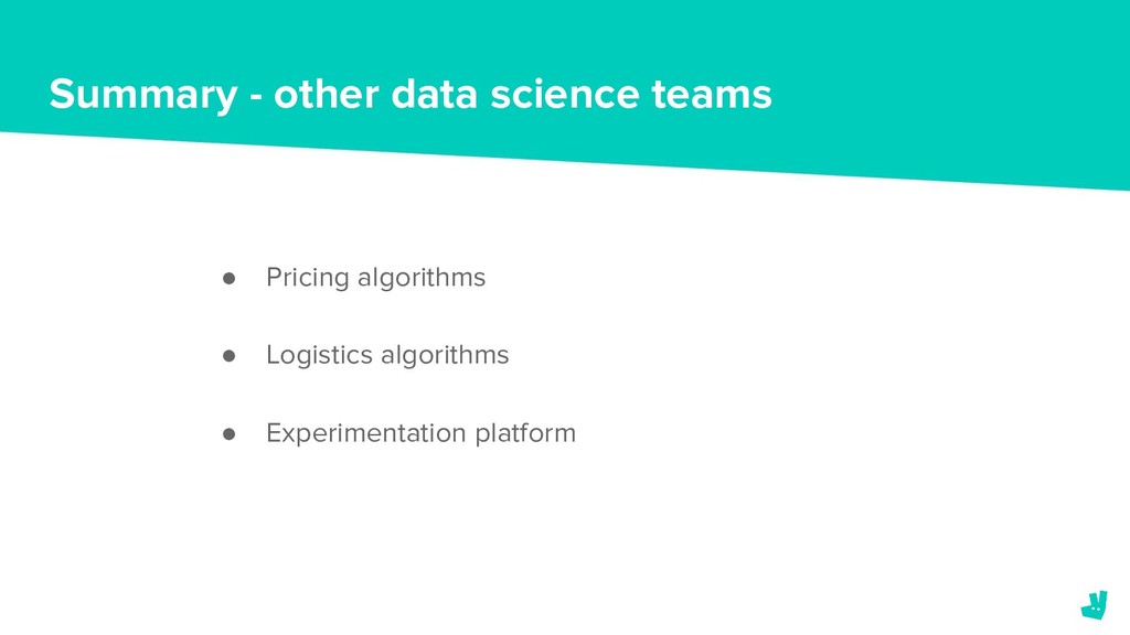You Got Served: How Deliveroo Improved the Ranking of Restaurants - slide 38
