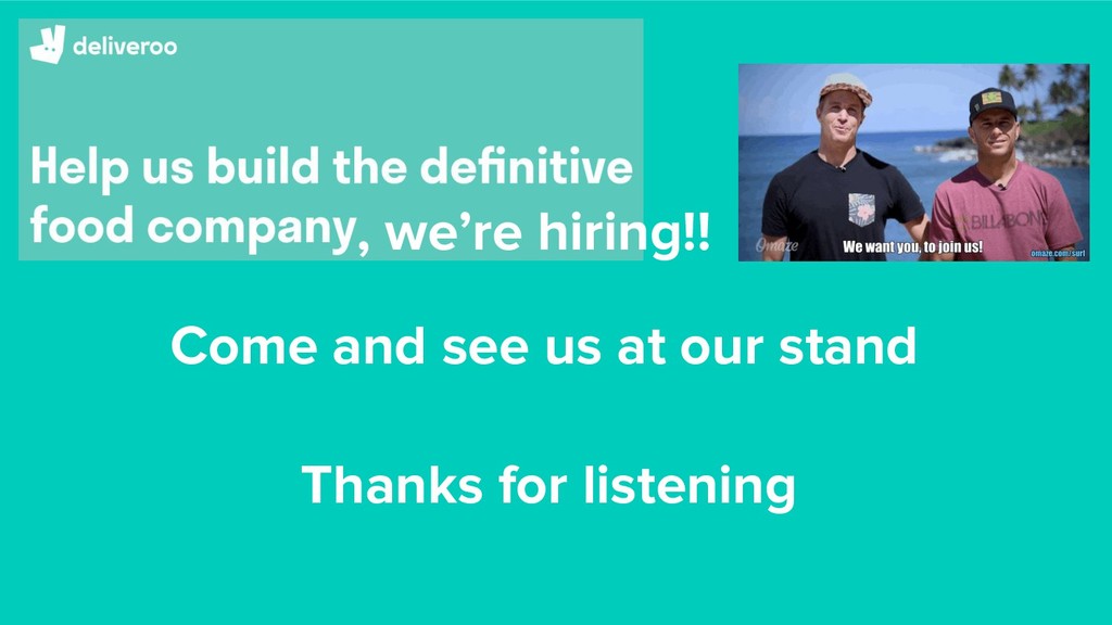 You Got Served: How Deliveroo Improved the Ranking of Restaurants - slide 39