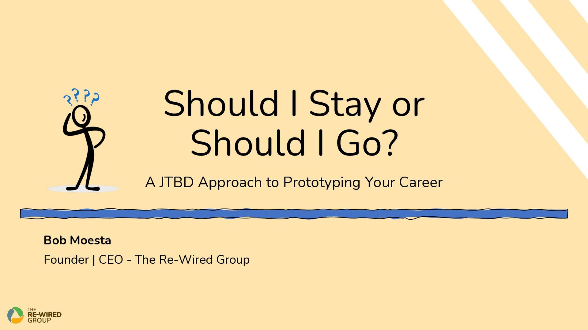 Should I Stay or Should I Go: The New Rules For Managing Your Career And Making Progress - slide 1