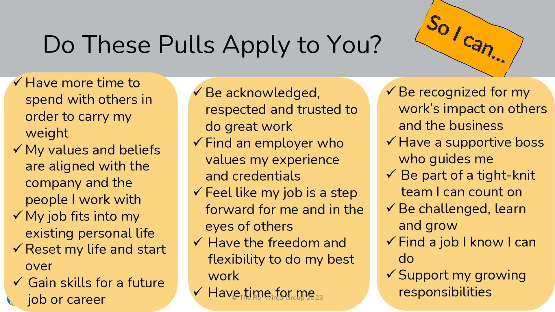 Should I Stay or Should I Go: The New Rules For Managing Your Career And Making Progress - slide 16