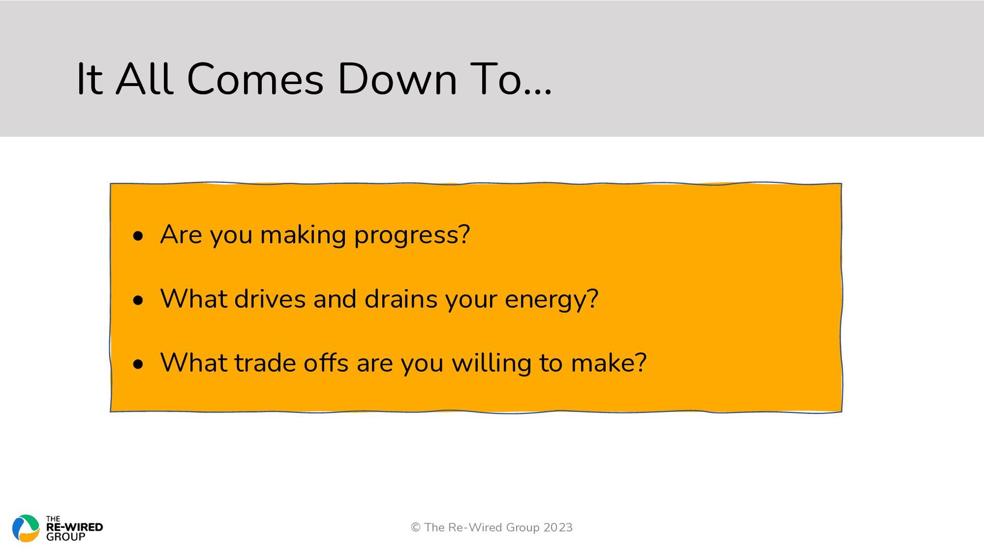 Should I Stay or Should I Go: The New Rules For Managing Your Career And Making Progress - slide 30